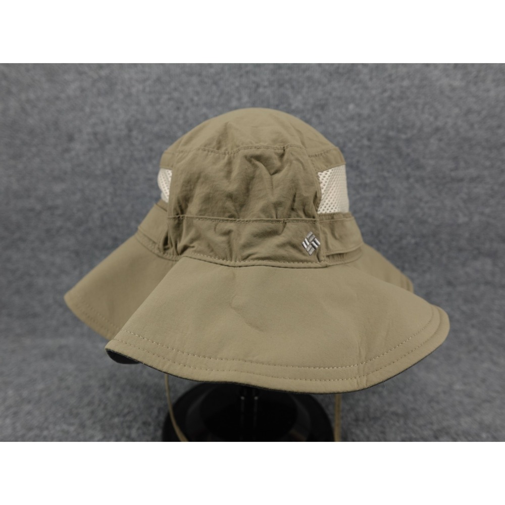 Columbia Bora Bora Booney Sun Hat Unisex O/S Khaki Good XU4700 Mesh Venting